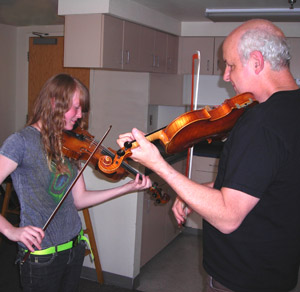 Randal Bays fiddle lesson